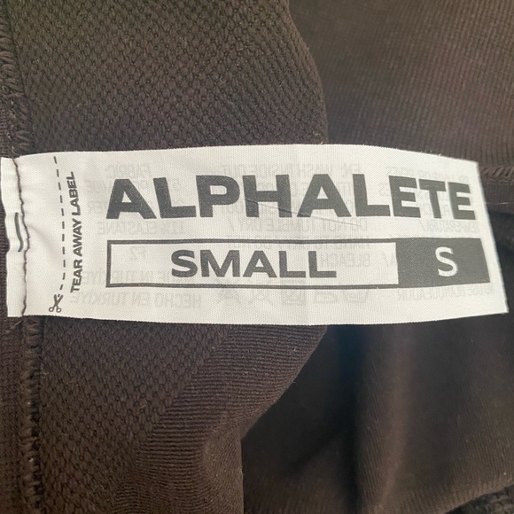 SOLD Chocolate Brown Alphalete Amplify - Picture 3 of 3